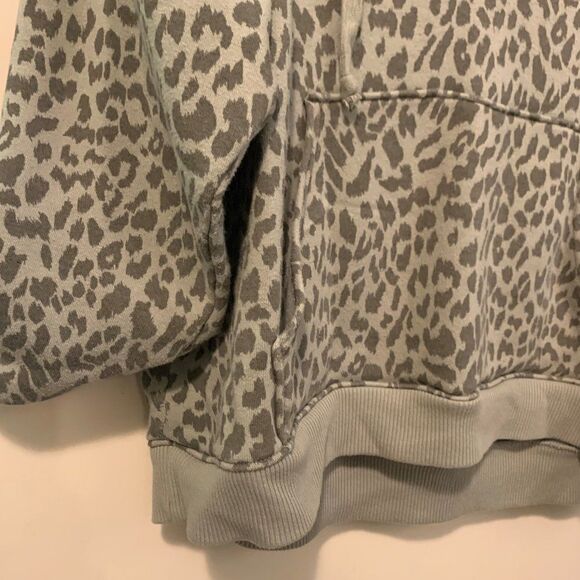 American Eagle Sz XS, EUC, oversized  hoodie, cozy lining, cotton blend - Picture 5 of 16